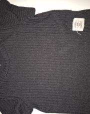 T-shirt noir 12-18m