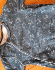 pyjama chaud bleu 9M