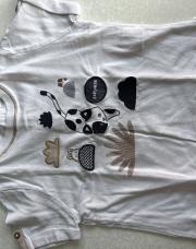 T shirt Obaibi -12 mois - chat 