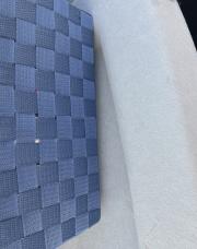 Panier rangement bleu 
