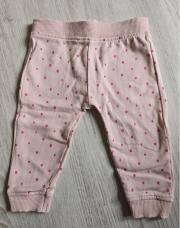 Pantalon T62 rose a pois