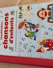 livre inoubliables chansons d'enfants