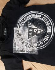 T-shirt longues manches GUESS noir 