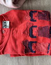 tshirt rouge tape à l'oeil