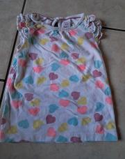 T-shirt cœurs 80 c&a