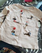 T-shirt teckel 4 ans