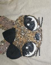 Pull lapin paillettes 