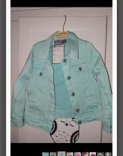 Veste turquoise 