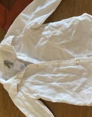 Chemise blanche 9 mois orch 