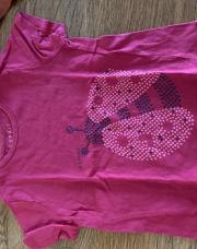 T shirt rose coccinelle Esprit 