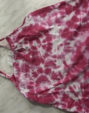 Top à fines bretelles blanc et rose H&M 4-6 ans 110-116cm