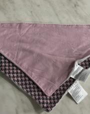 Lot de 2 bavoirs bandanas roses