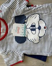Ensemble short Mickey marine 86