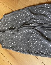 Gigoteuse Jollein a pois gris taille 70cm