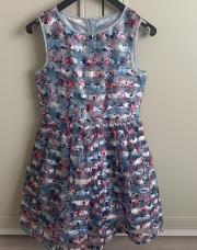 Robe voile fleurie  GUESS 12 ans 