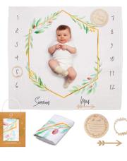Couverture étape avec 3 accessoires en bois