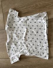 T-shirt bub’l 24m blanc ancre 