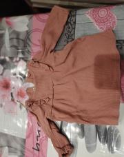 Robe longue manche 1 mois 