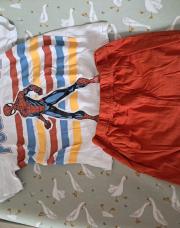 Pyjama short spiderman 4ans