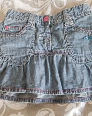 Jupe en jeans 