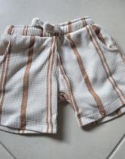 Short zara 2-3 ans beige brun