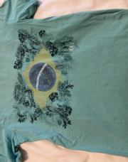 T-shirt vert IKKS - T. 10 ans