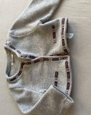 Gilet gris chaud 74 ikks