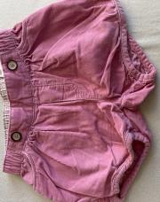 Short velours rose 86