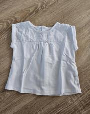 T-shirt blanc 6 mois 