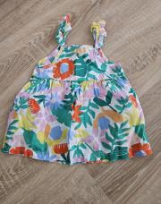 Robe à fleurs 6 mois 