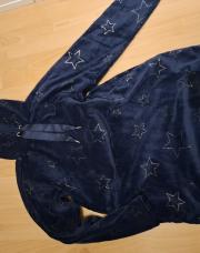Robe pull bleu étoiles taille L