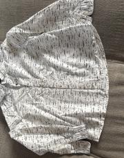 Chemise blanche et noir IKKS 3 ans 