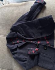 Veste bleu marine style costume 2 ans 