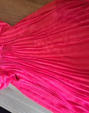 C&A robe plissée rouge 3 ans