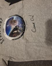 T-shirt courtes manches space camp / Kiabi/ 4 ans 