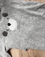 Pyjama gris Kiabi 12 mois 