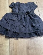 Robe de soirée noir 9 mois 