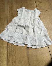 Robe blanc catimini 12 mois 