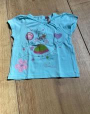 T shirt princesse bleu 18 mois
