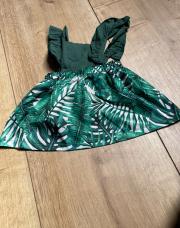 Robe vert shein 12 mois