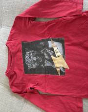 Teeshirt longues manches bordeaux 5 ans 