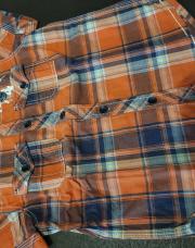 Chemise courtes manches à carreaux / LOGG / 4 ans