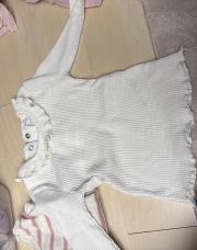 Tee-shirts manche longue t68 blanc 