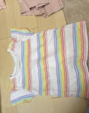 T-shirt ligne couleur 6mois 