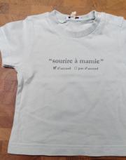T-shirt sourire à mamie