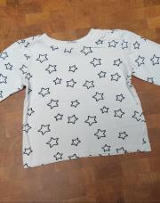 T-shirt longue manche étoiles