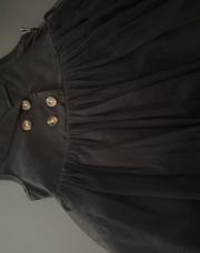 Robe noir 9-12 mois 