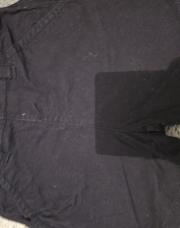 Short toile kiabi bleu marine 24m