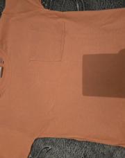T shirt zara orange 2/3 ans