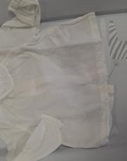 Chemisier blanc 3 mois 
